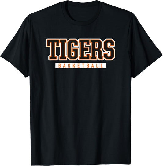Tigers Basketball Princeton High School T-Shirt - T-Shirt | Black