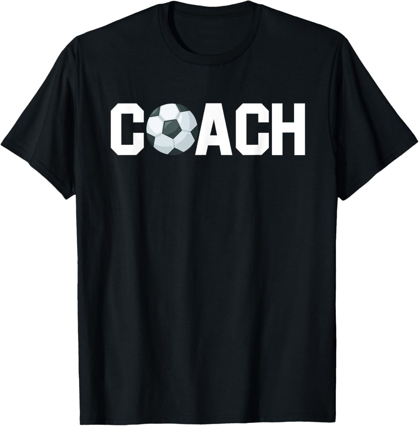 Soccer Coach Funny Football Trainer Baller Field Game Outfit T-Shirt - T-Shirt | Black