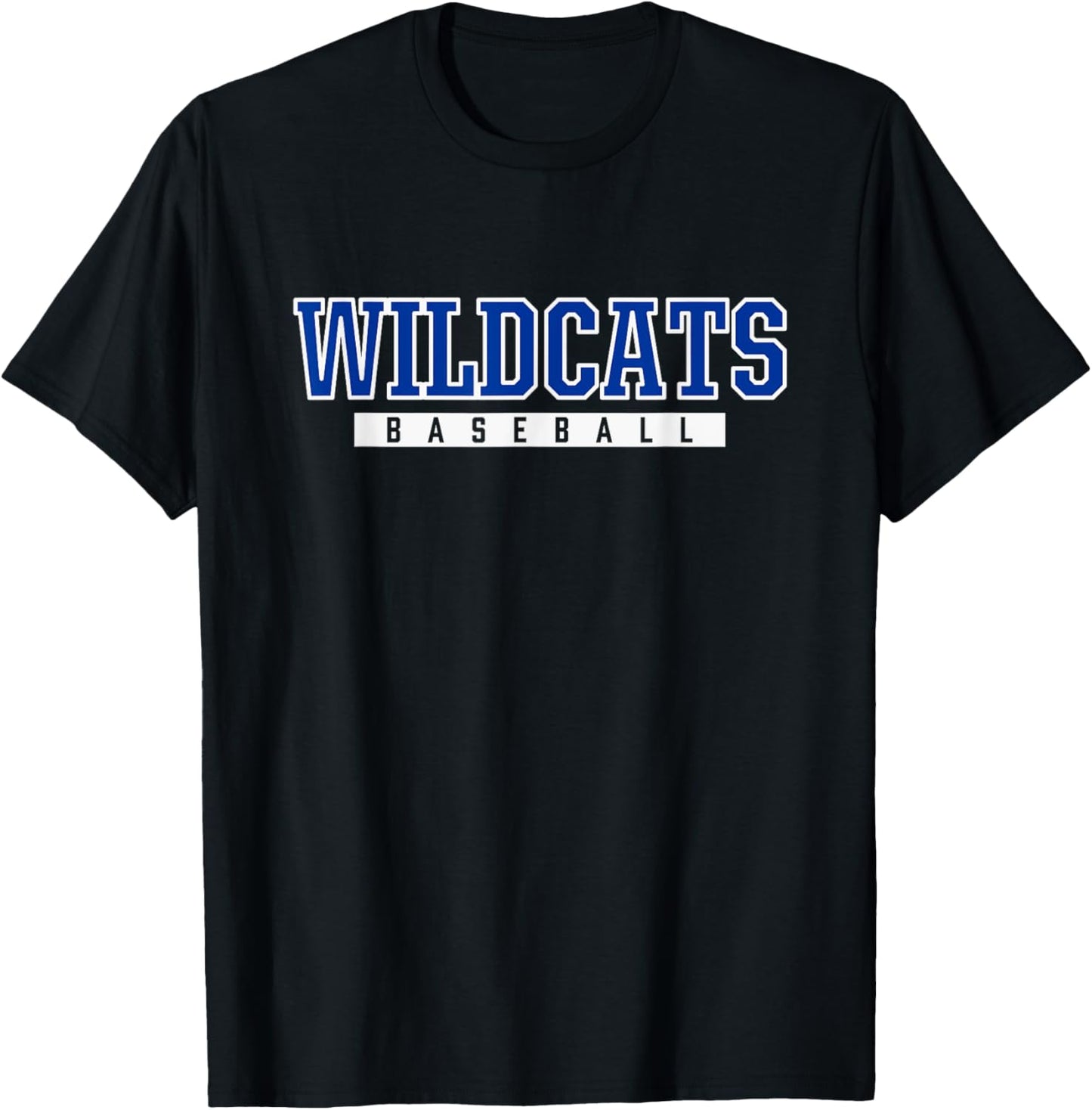 Williamsburg Wildcats Baseball T-Shirt - T-Shirt | Black