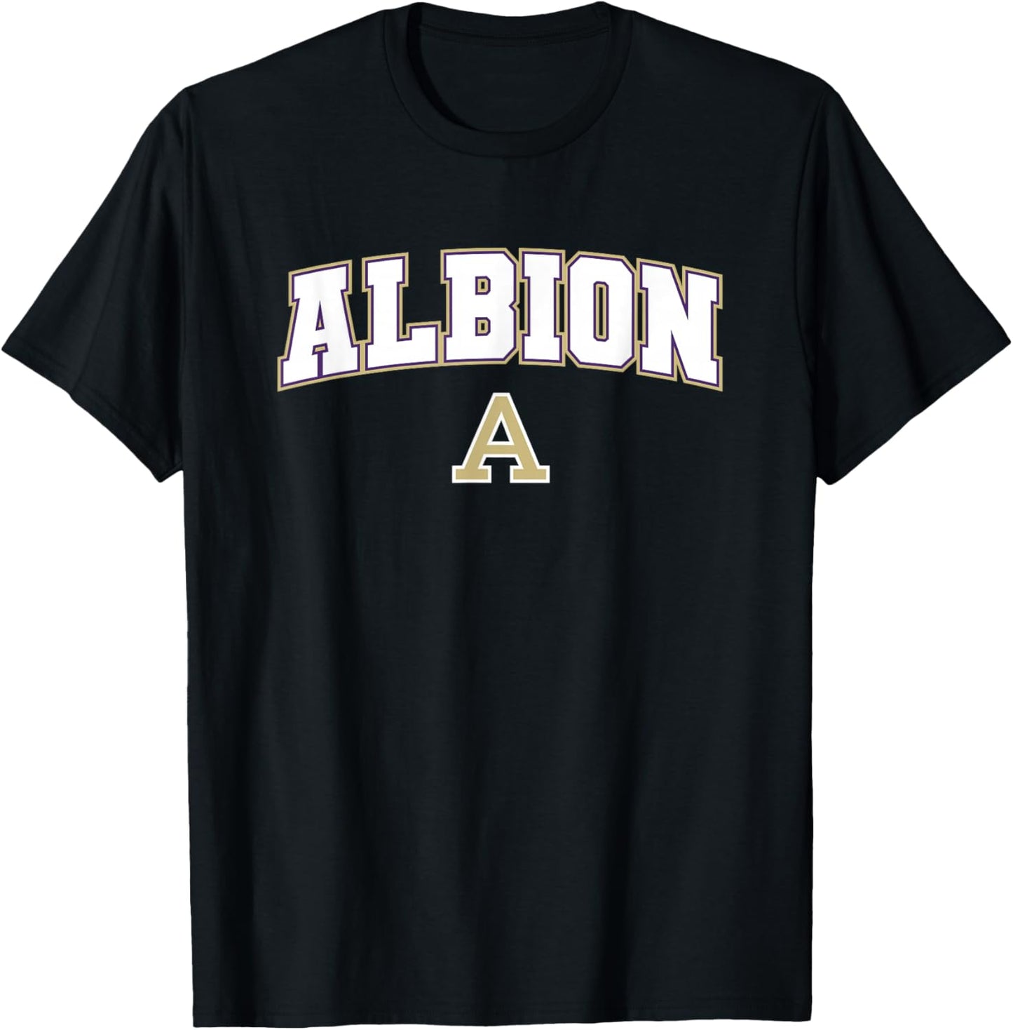 Albion College Britons Arch Logo T-Shirt - T-Shirt | Black