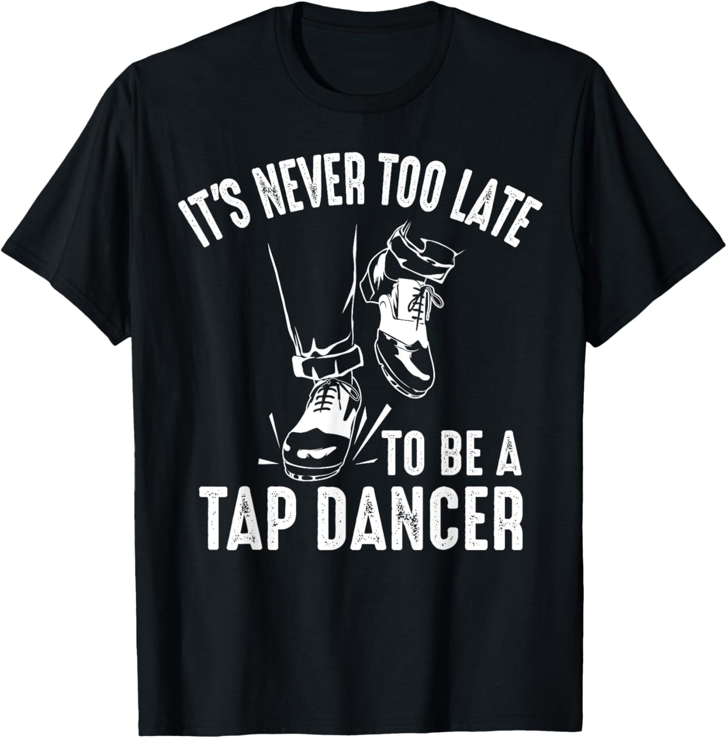 Funny Tap Dancing Art Women Tap Dancer Dance T-Shirt - T-Shirt | Black