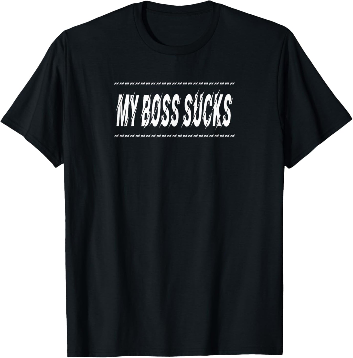 My Boss Sucks - Manager Supervisor T-Shirt - T-Shirt | Black