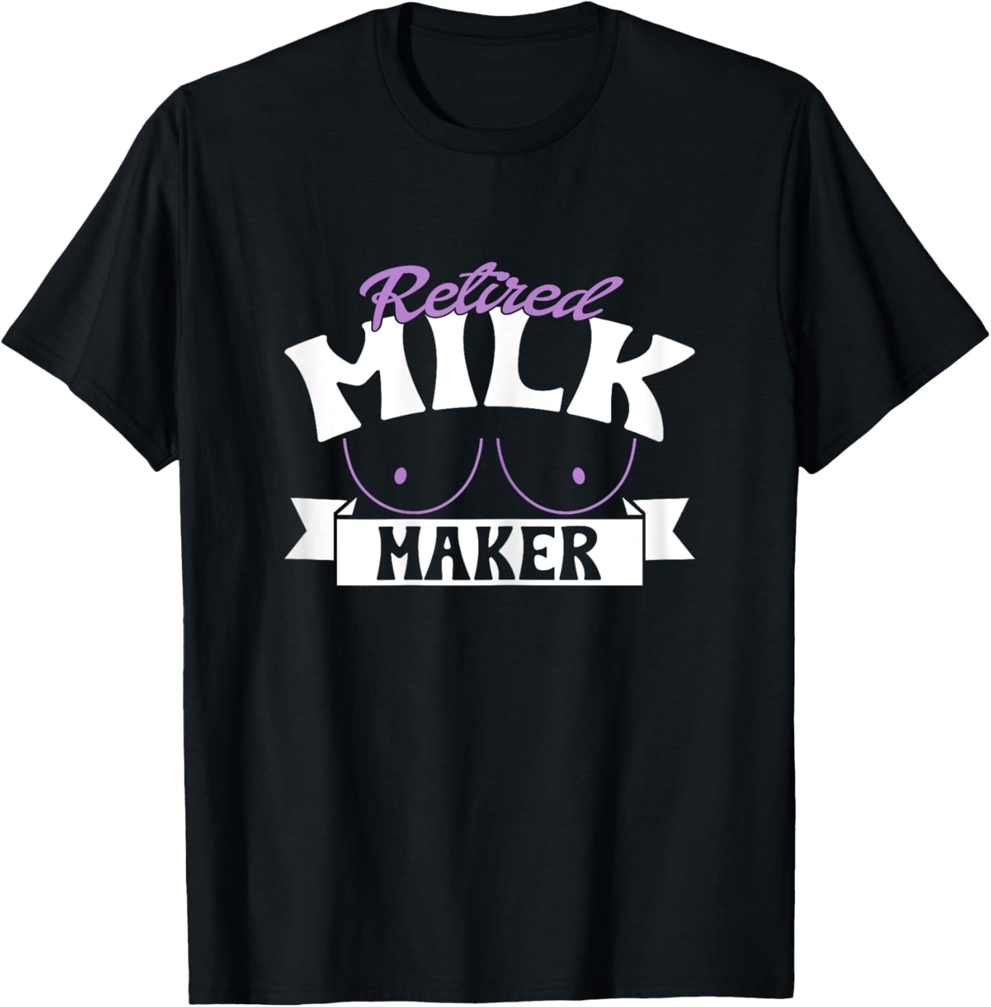 Retired Milk Maker T-Shirt - T-Shirt | Black