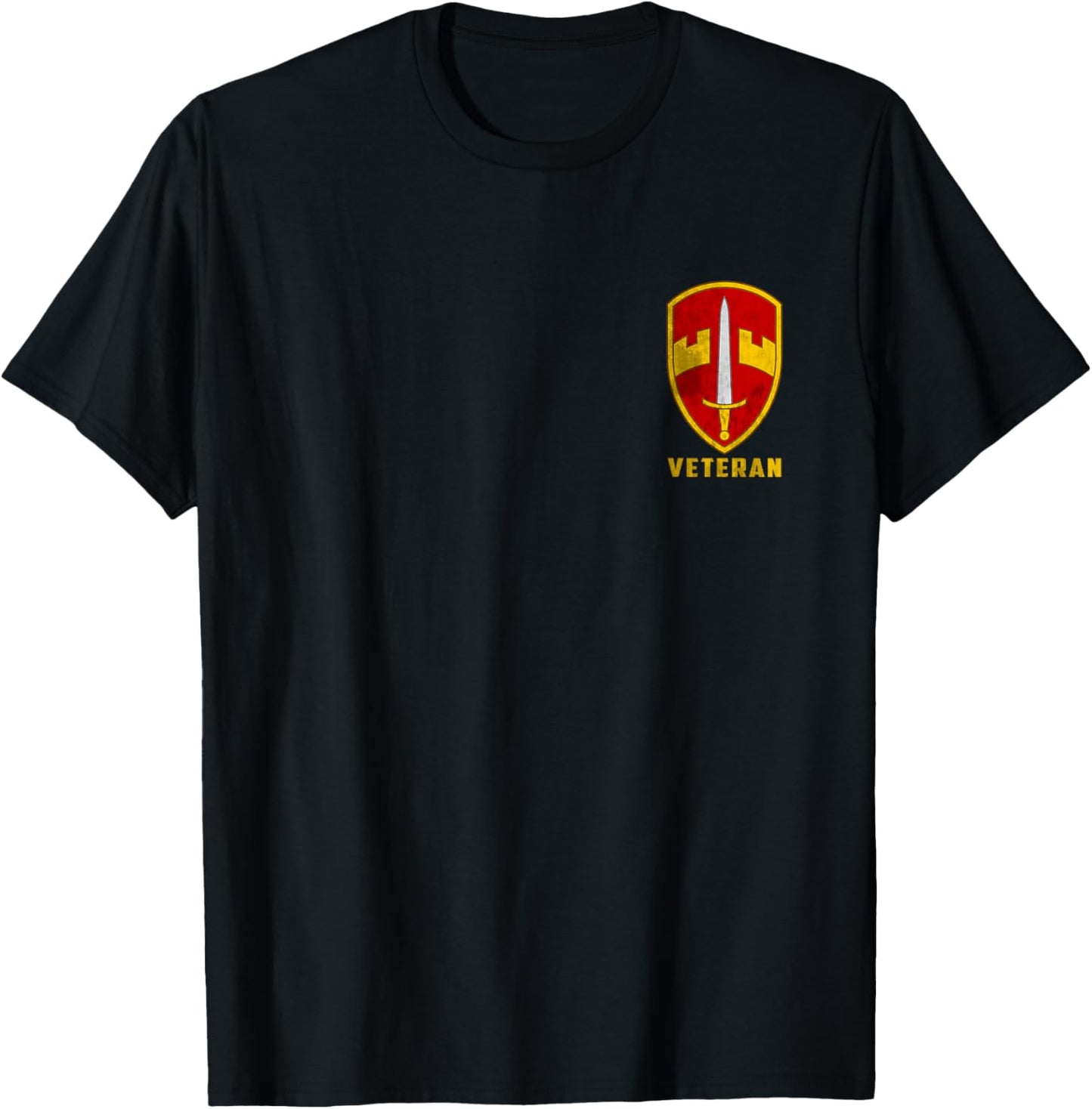 MACV Military Assistance Command Vietnam Veteran Father Day T-Shirt - T-Shirt | Black
