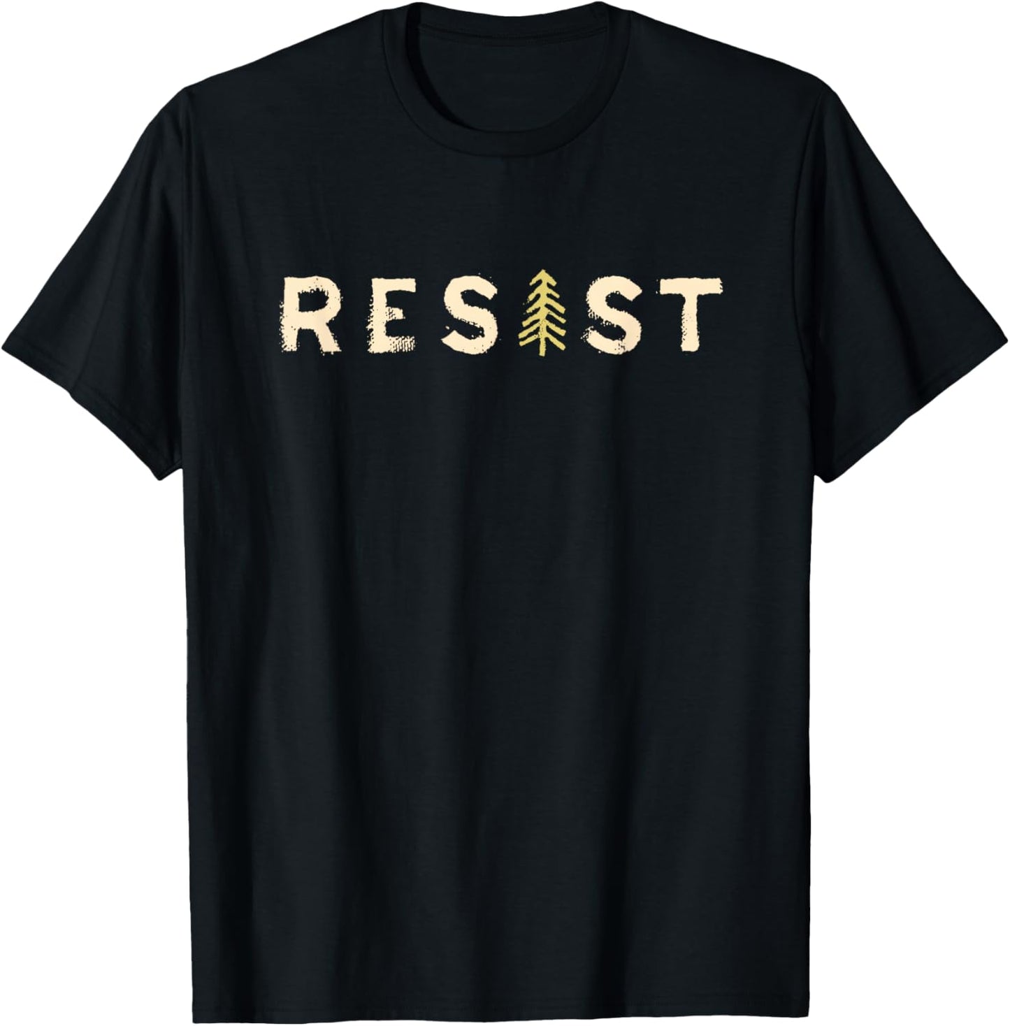 Resist National Parks Freedom Civil Rights Retro T-Shirt - T-Shirt | Black