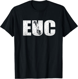 Vintage EUC Electric Unicycle Monowheel T-Shirt - T-Shirt | Black