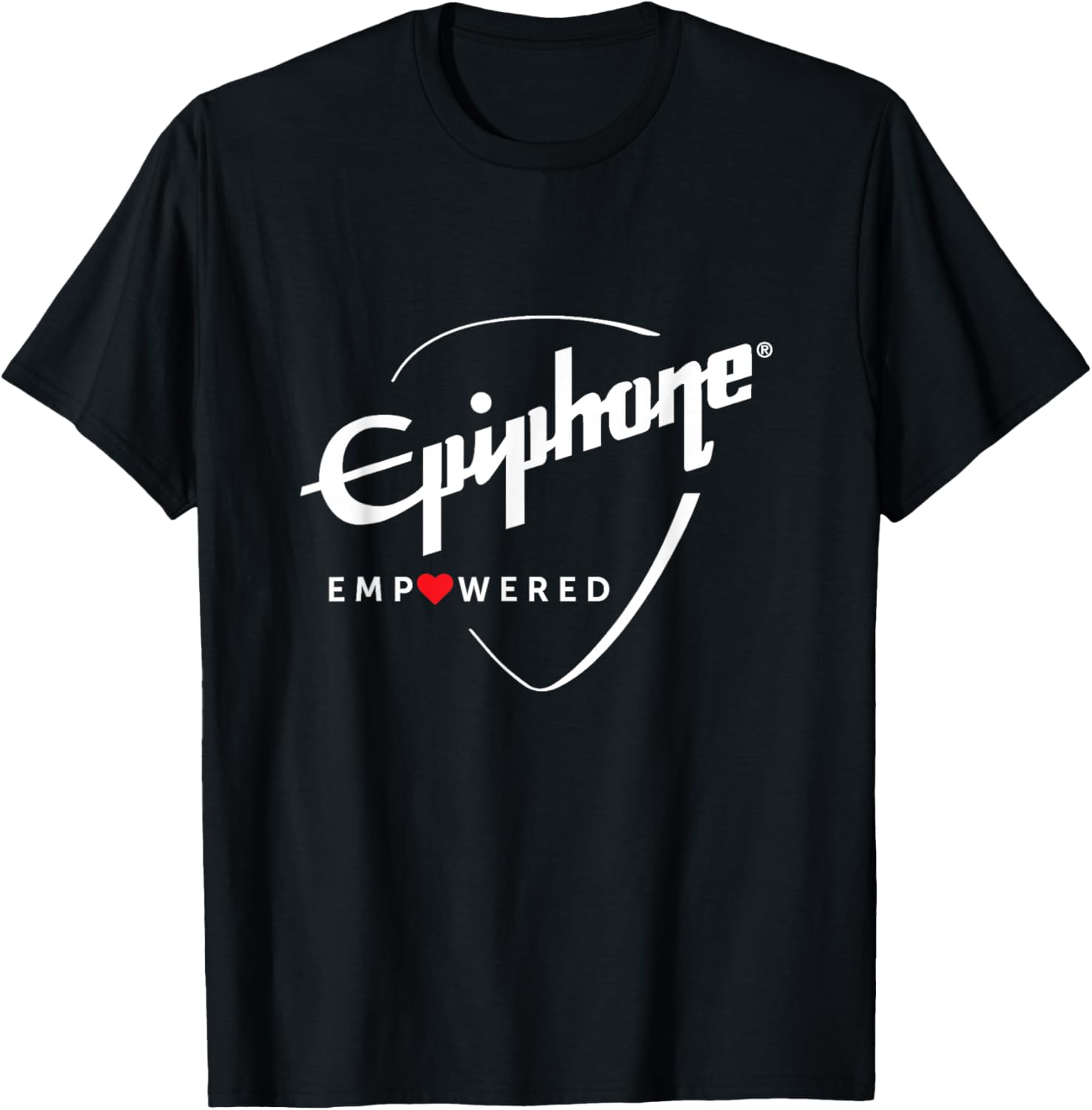 Epiphone Empowered White Logo T-Shirt - T-Shirt | Black