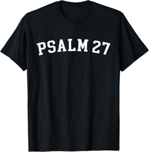 Psalm 27 T-Shirt - T-Shirt | Black