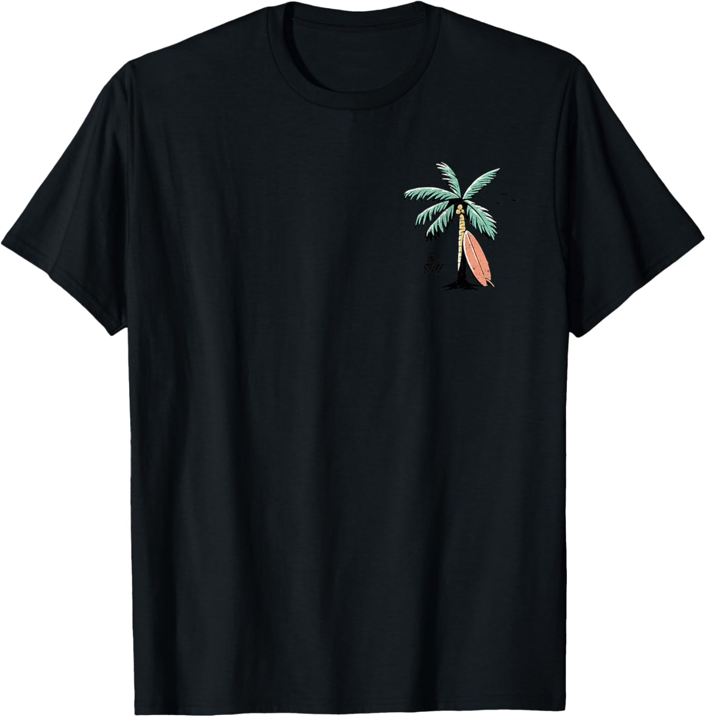 Even The Wind And Wave Obey Him - Front and Back, Be Still T-Shirt - T-Shirt | Black