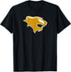 Georgian Court University Lions Primary Logo T-Shirt - T-Shirt | Black