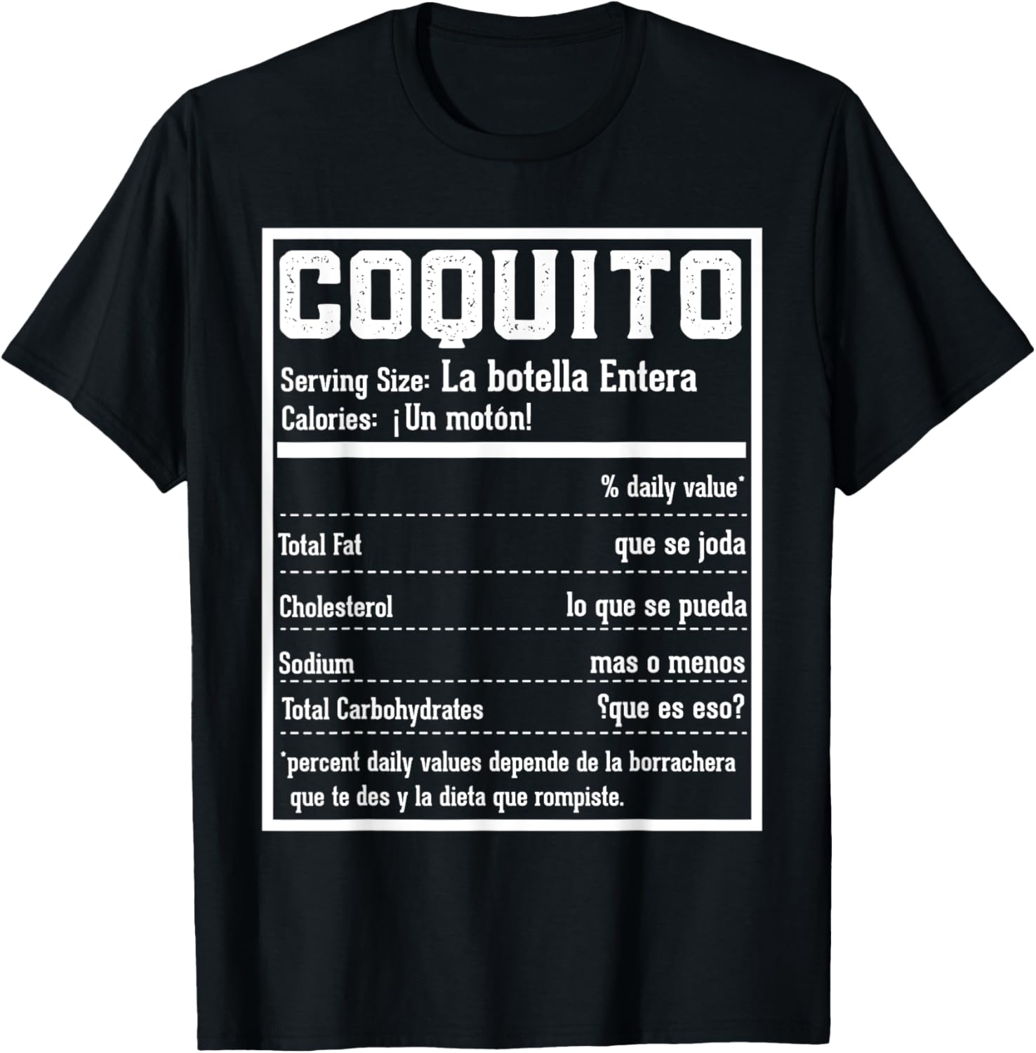 Coquito T-Shirt - T-Shirt | Black