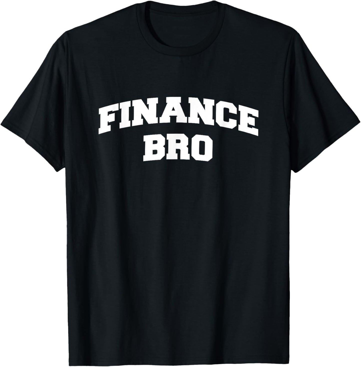 Finance Bro Stock Broker Funny Banker T-Shirt - T-Shirt | Black