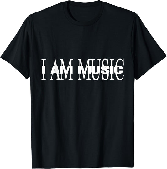 I AM MUSIC album T-Shirt - T-Shirt | Black