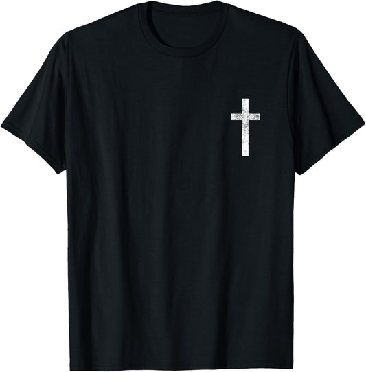 Jesus Cross Christian Faith Jesus Christ Bible Lover T-Shirt - T-Shirt | Black
