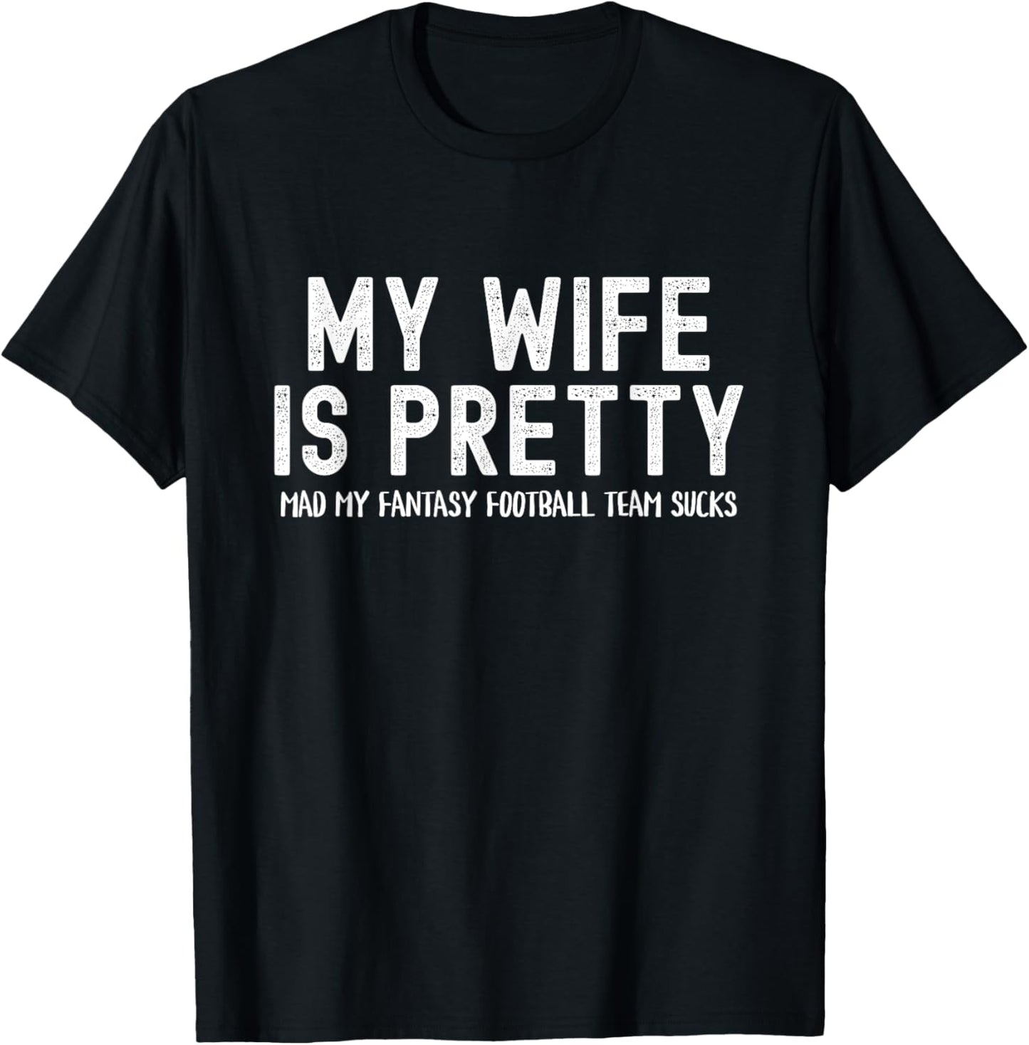 Funny Fantasy Football Loser, I Suck At Fantasy Football T-Shirt - T-Shirt | Black