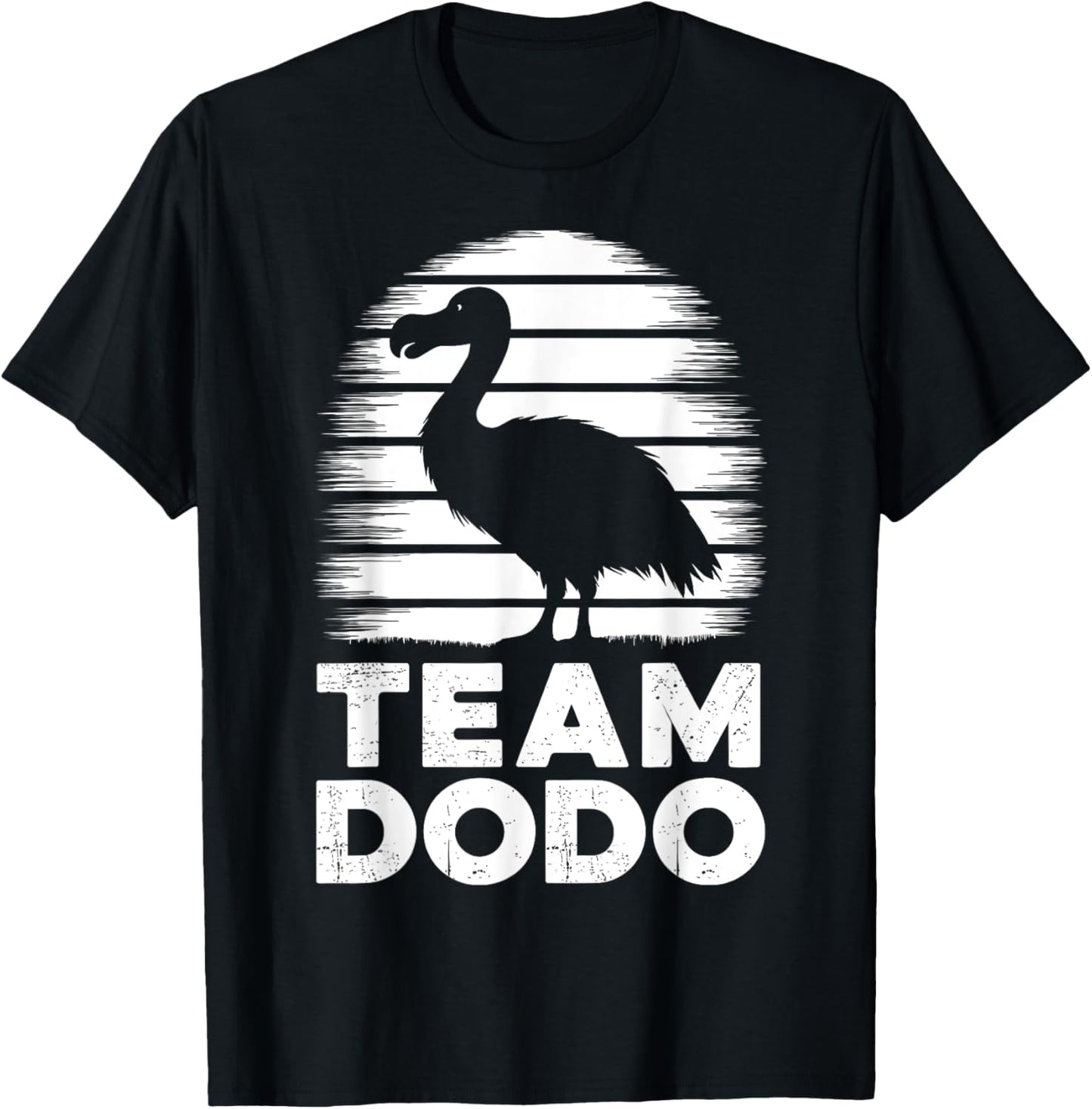Team Dodo Funny Dodo Bird T-Shirt - T-Shirt | Black