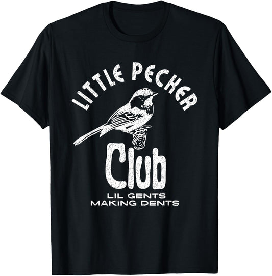 Little Pecker Club T-Shirt - T-Shirt | Black