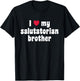 I Love My Salutatorian Brother T-Shirt - T-Shirt | Black