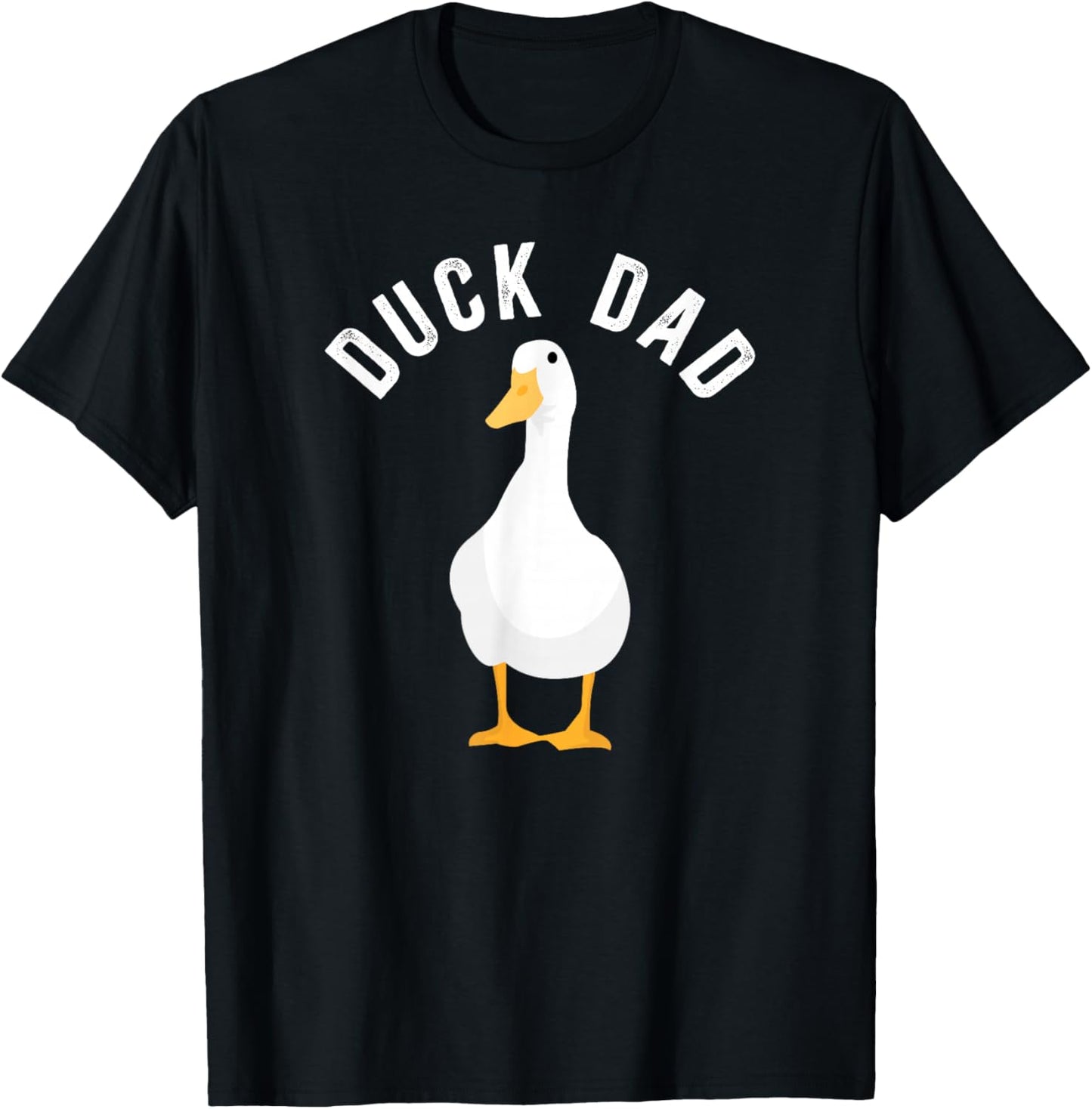 Duck Dad Duck Owner Duck Farmer Duck Lover Duck Father T-Shirt - T-Shirt | Black