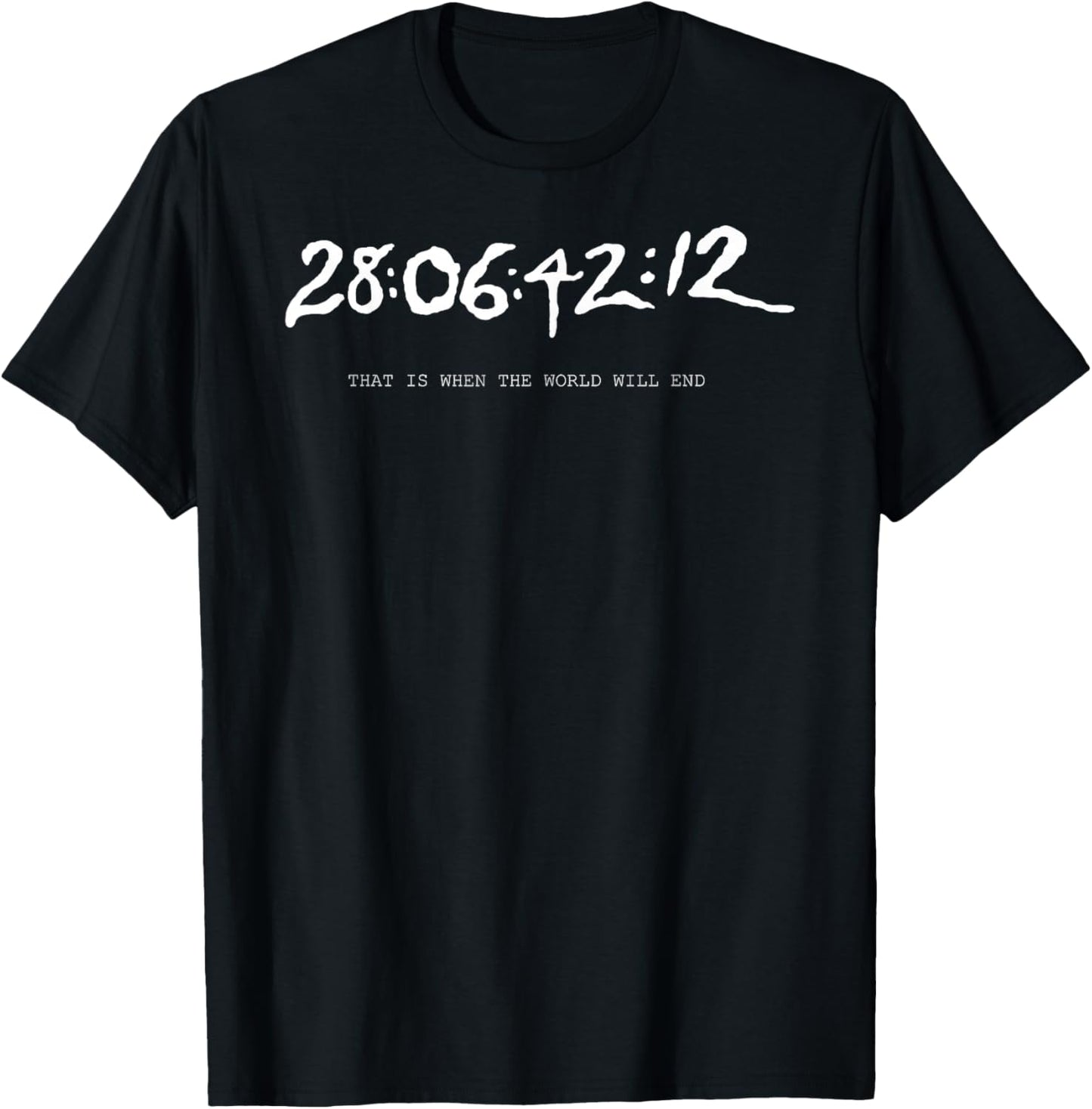 World End Clock T-Shirt - T-Shirt | Black