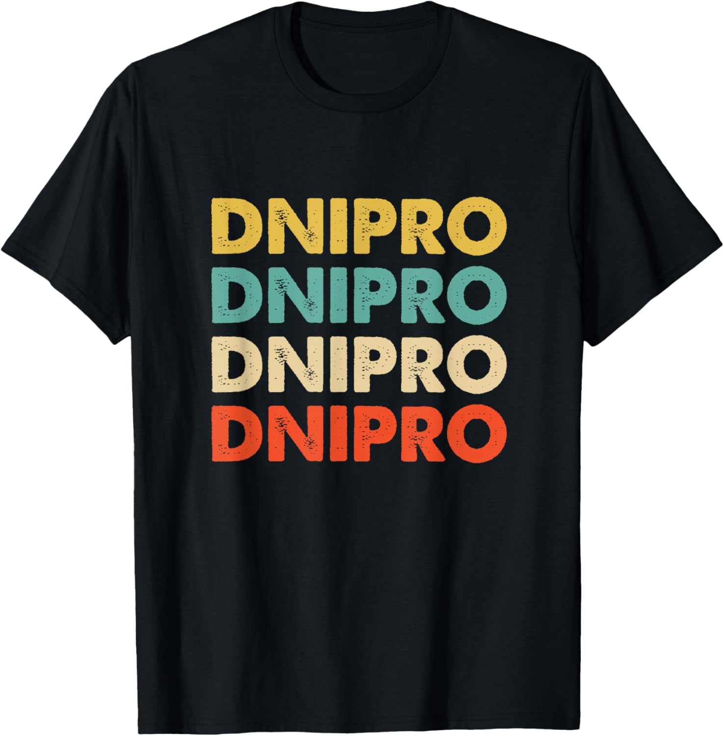 Dnipro Ukraine T-Shirt - T-Shirt | Black