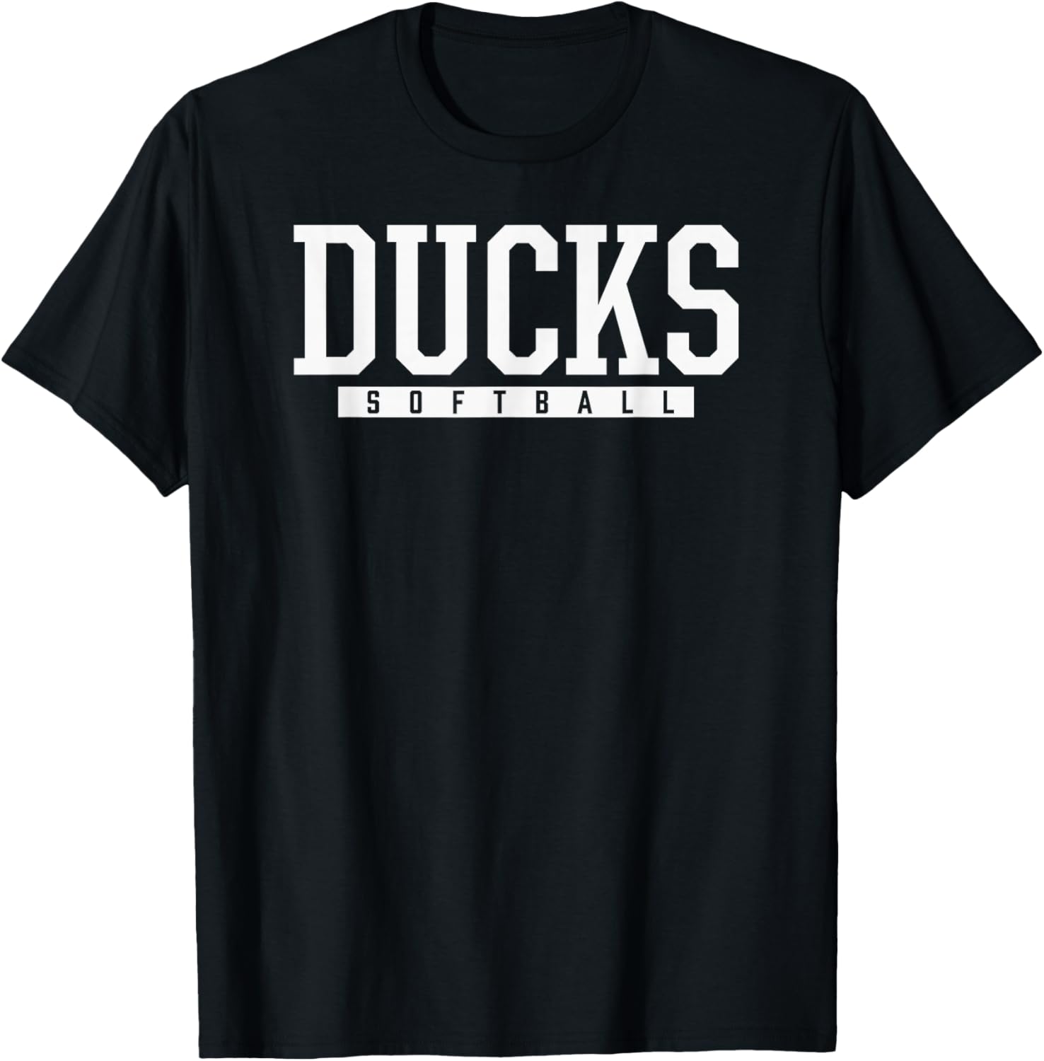 Taylor Ducks Softball HS T-Shirt - T-Shirt | Black