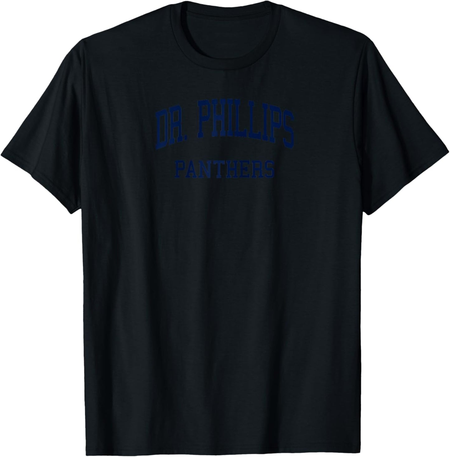Dr. Phillips High School HS Orlando FL Retro Raglan Baseball T-Shirt - T-Shirt | Black