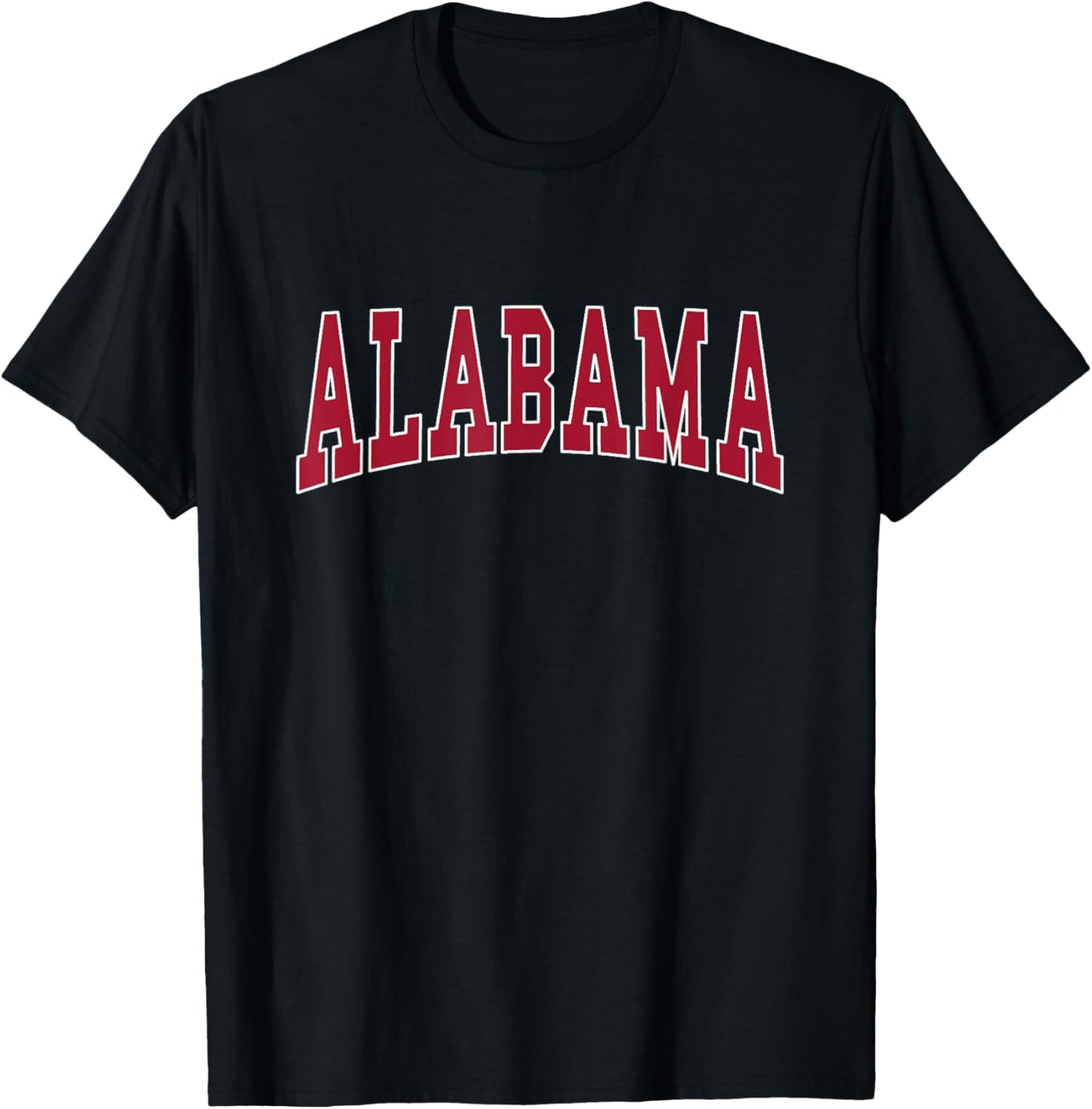 ALABAMA - Throwback Design - Classic T-Shirt - T-Shirt | Black