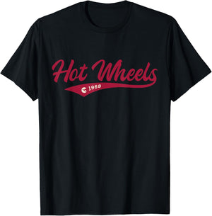Hot Wheels - Varsity 1968 T-Shirt - T-Shirt | Black