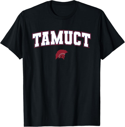 Texas A&M-Central Texas TAMUCT Warriors Arch Logo T-Shirt - T-Shirt | Black