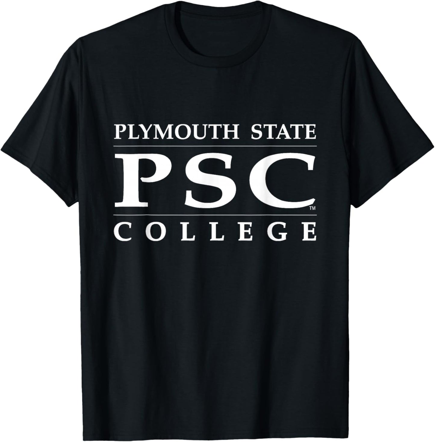 Plymouth State University Panthers PSC Logo T-Shirt - T-Shirt | Black
