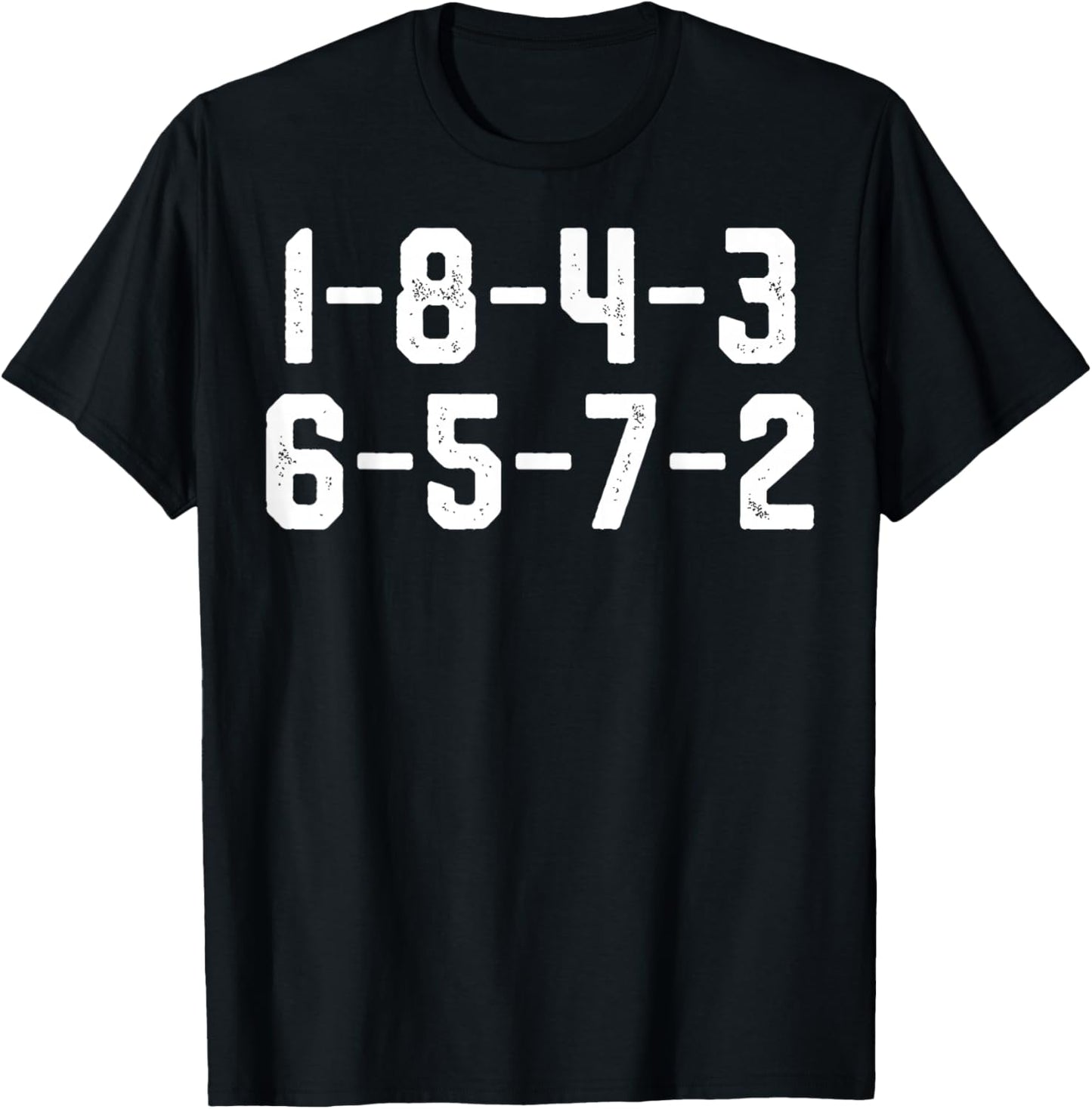 18436572 Firing Order Small Block Engine V8 Big Block T-Shirt - T-Shirt | Black