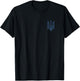 Ukraine Shirt Tryzub Military Trident Insignia T-Shirt - T-Shirt | Black