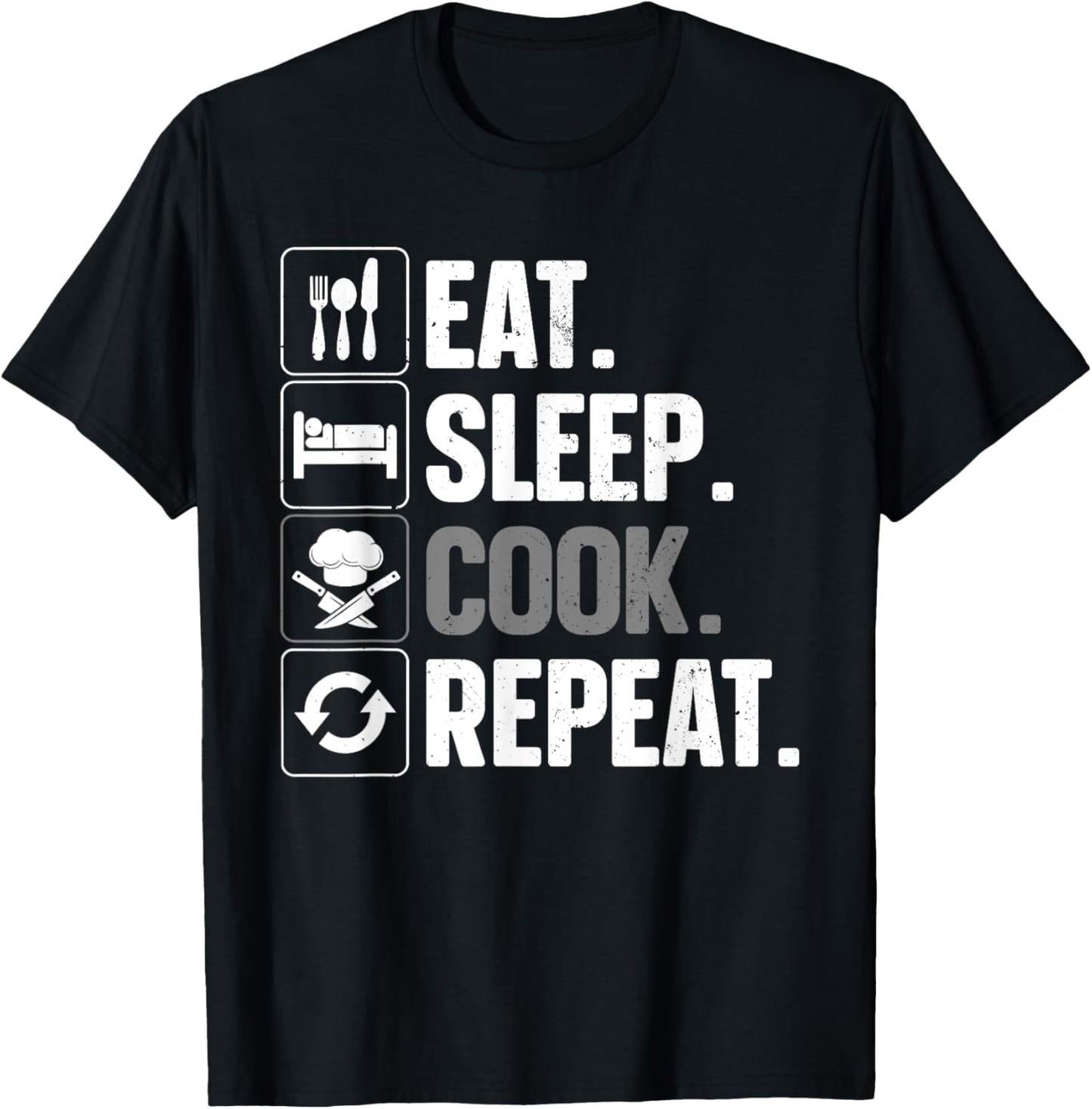Funny Chef Design Women Cooking Culinary Cook Chef T-Shirt - T-Shirt | Black