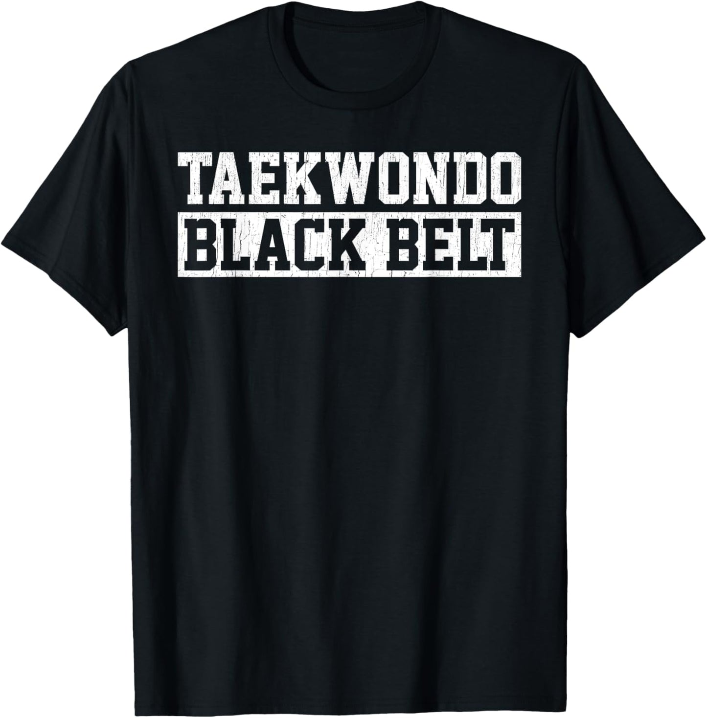 Congratulations Taekwondo Black Belt For Kids Girls & Boys T-Shirt - T-Shirt | Black