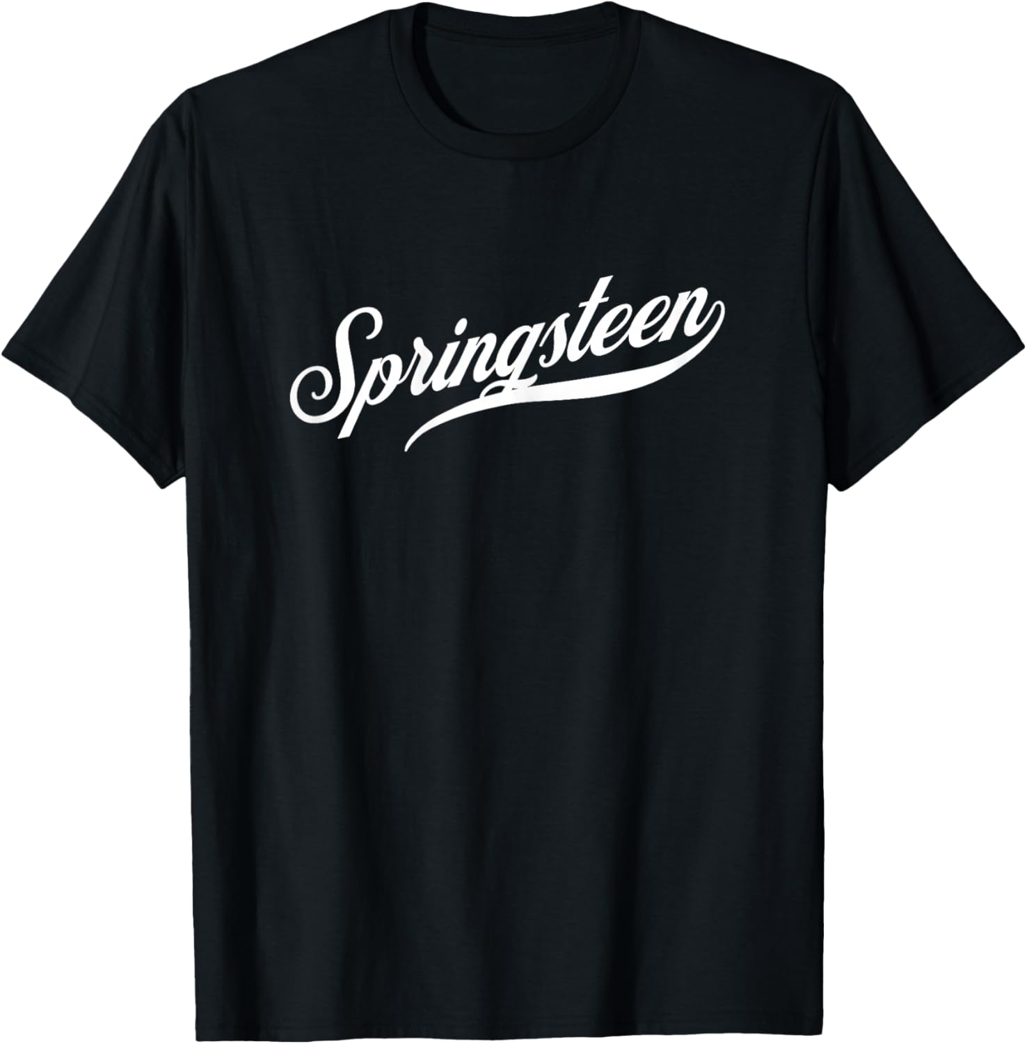 Woman Girls Funny Humour Gift First Name Springsteen T-Shirt - T-Shirt | Black