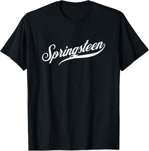 Woman Girls Funny Humour Gift First Name Springsteen T-Shirt - T-Shirt | Black