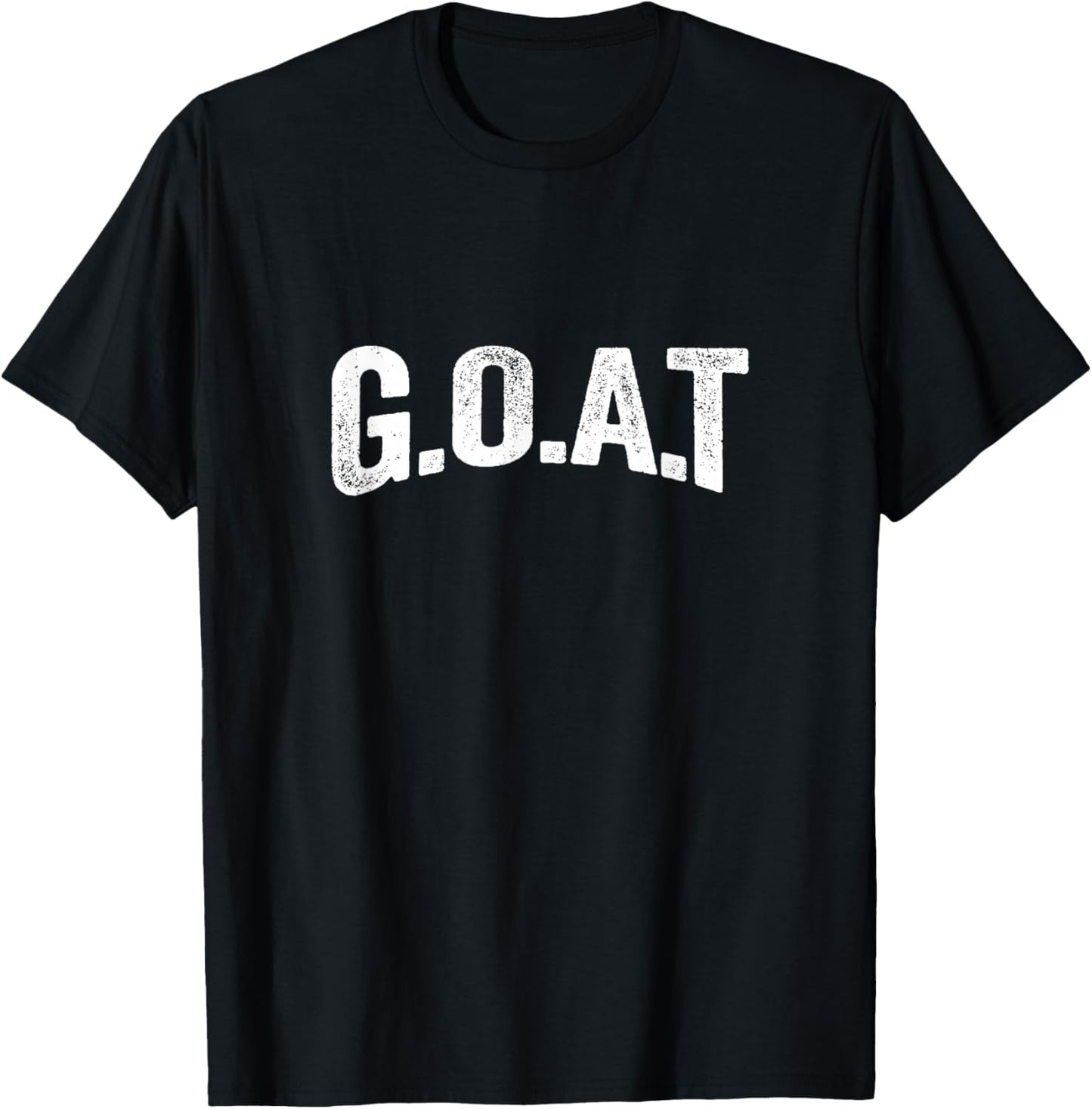Style Vintage Greatest of All Time Athletic Graphic T-Shirt - T-Shirt | Black