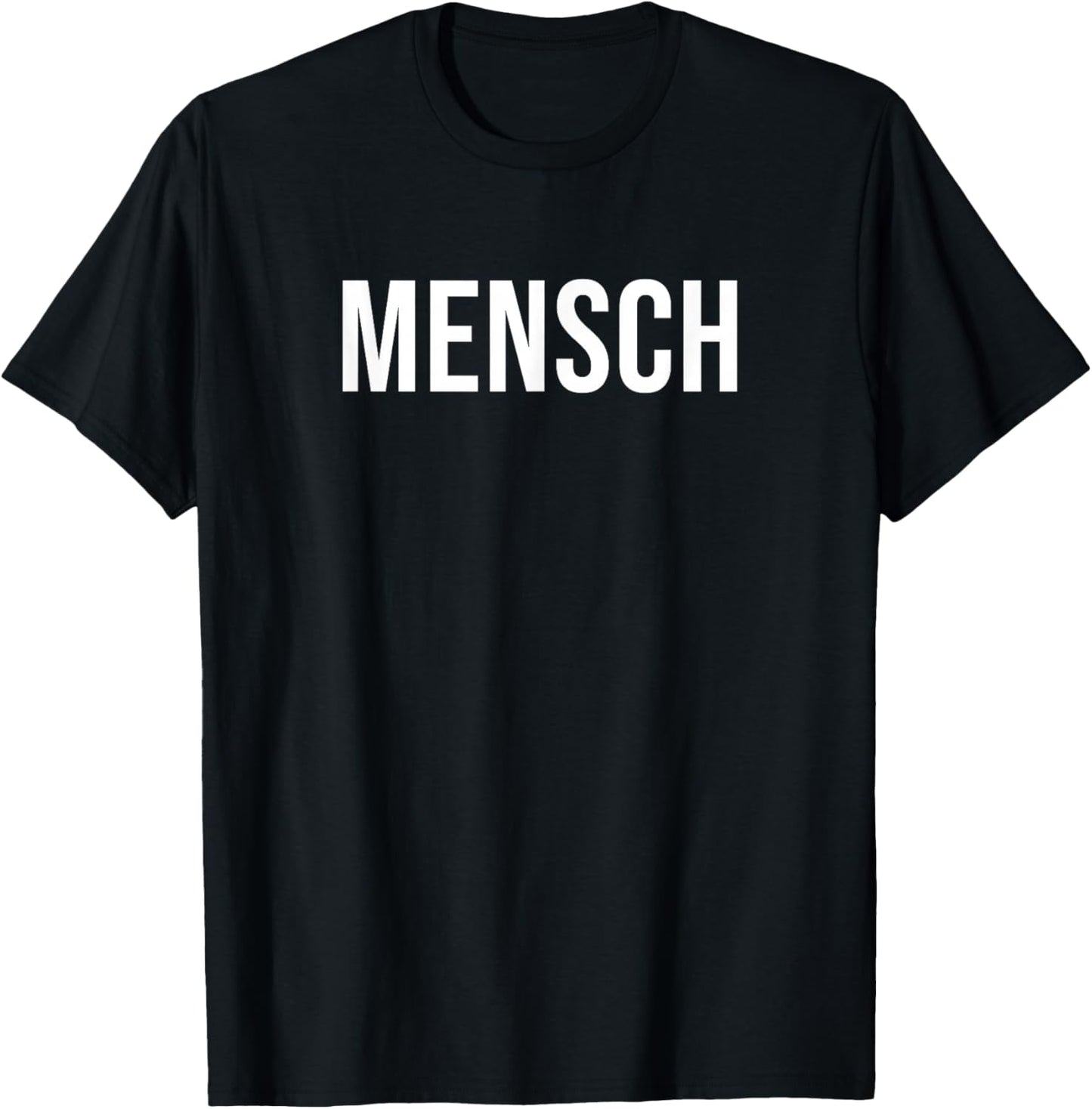 Mensch T-Shirt - T-Shirt | Black