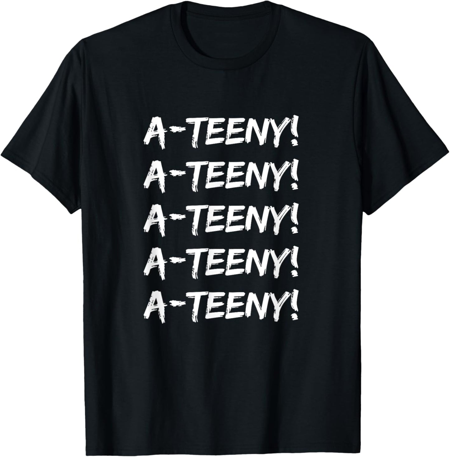 Brass NYC Clothing, Inc. Fun Tin-Man Crying Tears Over Fourth Wife The Wiz Wizard-Oz Adults Black Small Modern Letter Print Birthday T-Shirt - T-Shirt | Black