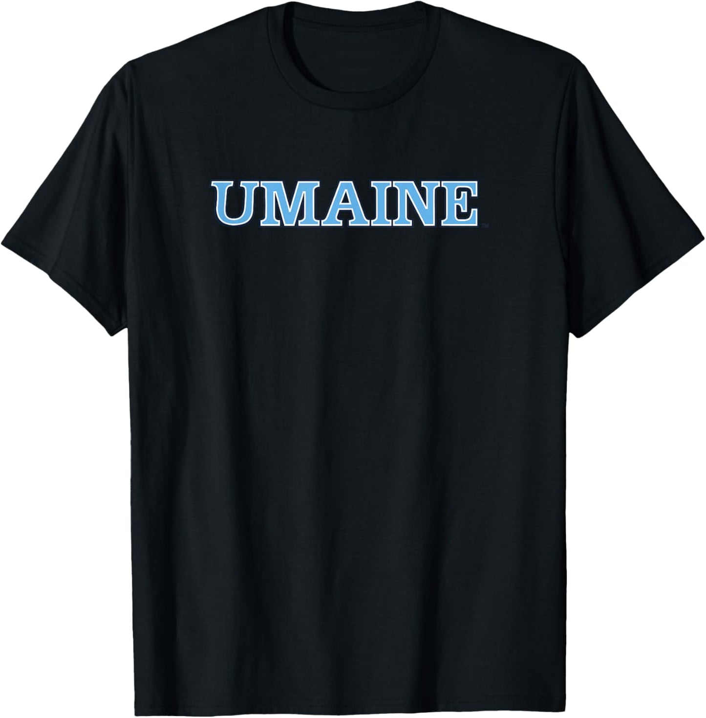 University of Maine Black Bears Umaine NCAA MAINE25 T-Shirt - T-Shirt | Black