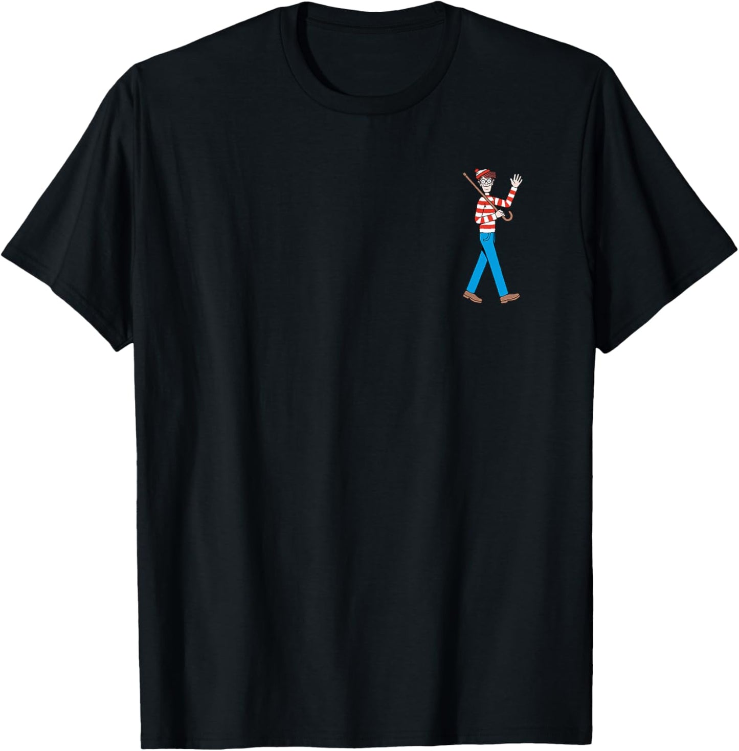 Marching Search Front & Back T-Shirt - T-Shirt | Black
