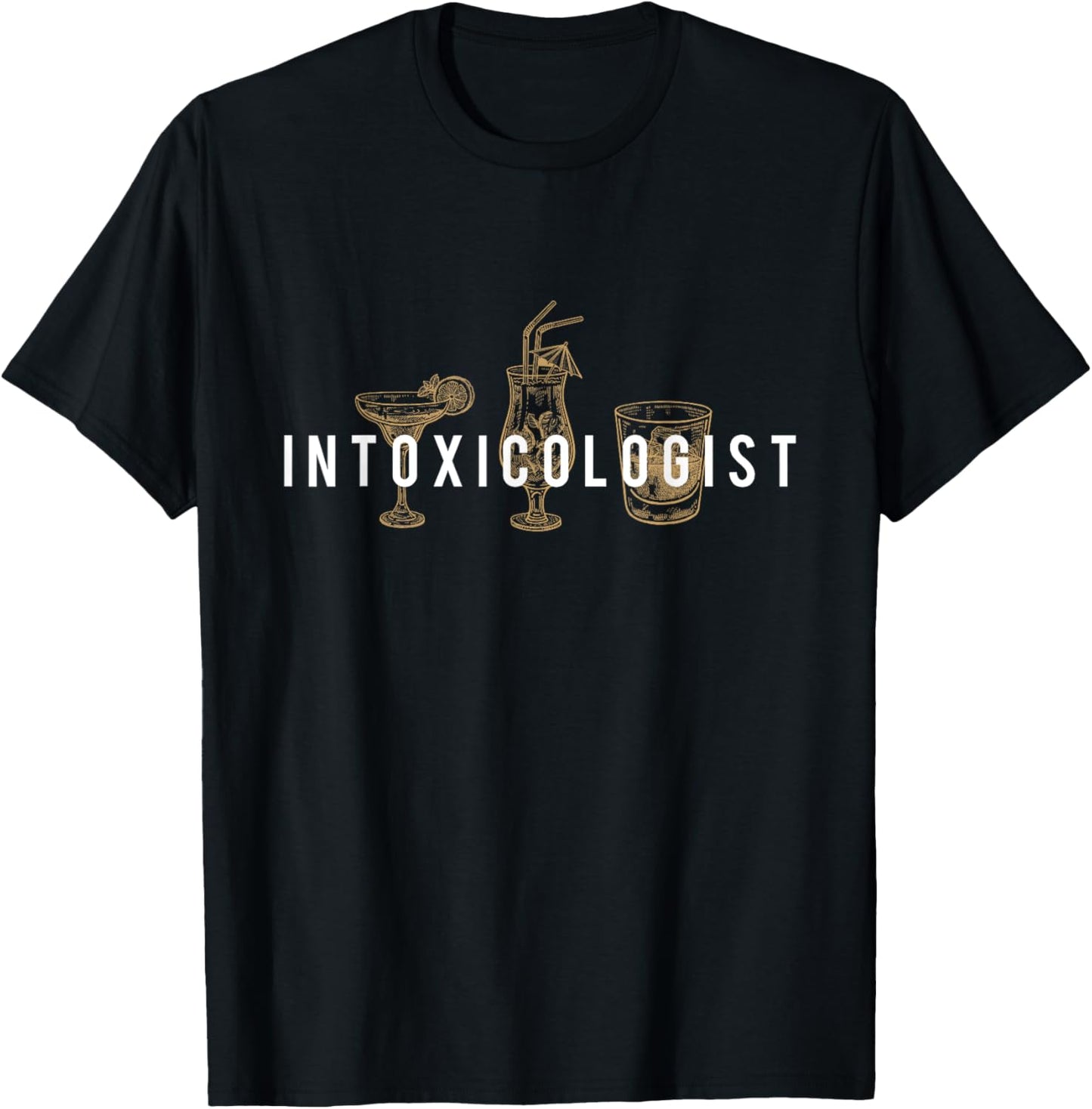 Intoxicologist - Bartender Tapster Bartending Bar Pub Owner T-Shirt - T-Shirt | Black