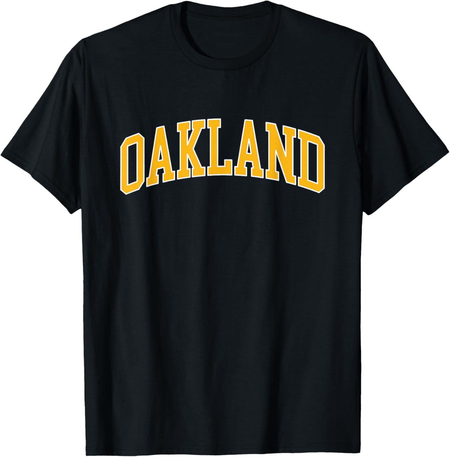 Oakland - Throwback Design - Classic T-Shirt - T-Shirt | Black