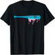Baseball Bat with Sprinkles Drip T-Shirt - T-Shirt | Black