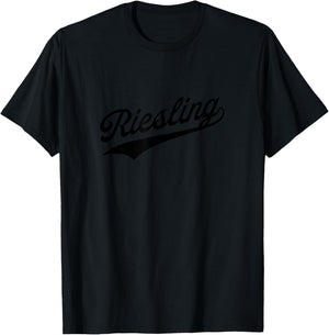 Riesling Vin Vin Blanc T-Shirt - T-Shirt | Black