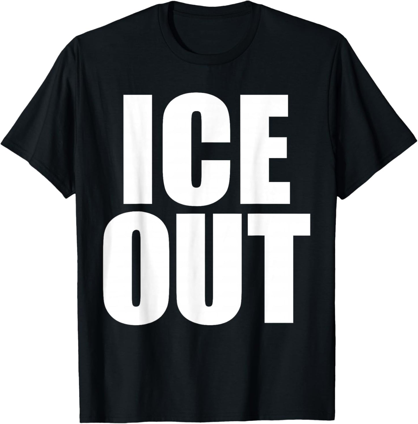 Activist Ice Out T-Shirt - T-Shirt | Black