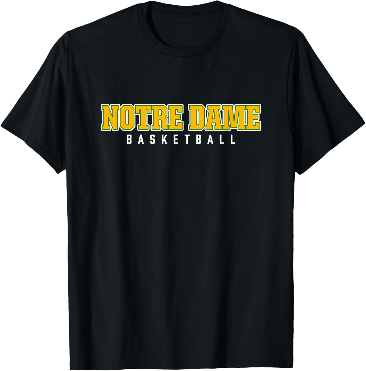 Notre Dame High School Basketball T-Shirt - T-Shirt | Black