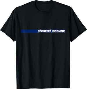 Fire Safety Officer - SSIAP T-Shirt - T-Shirt | Black