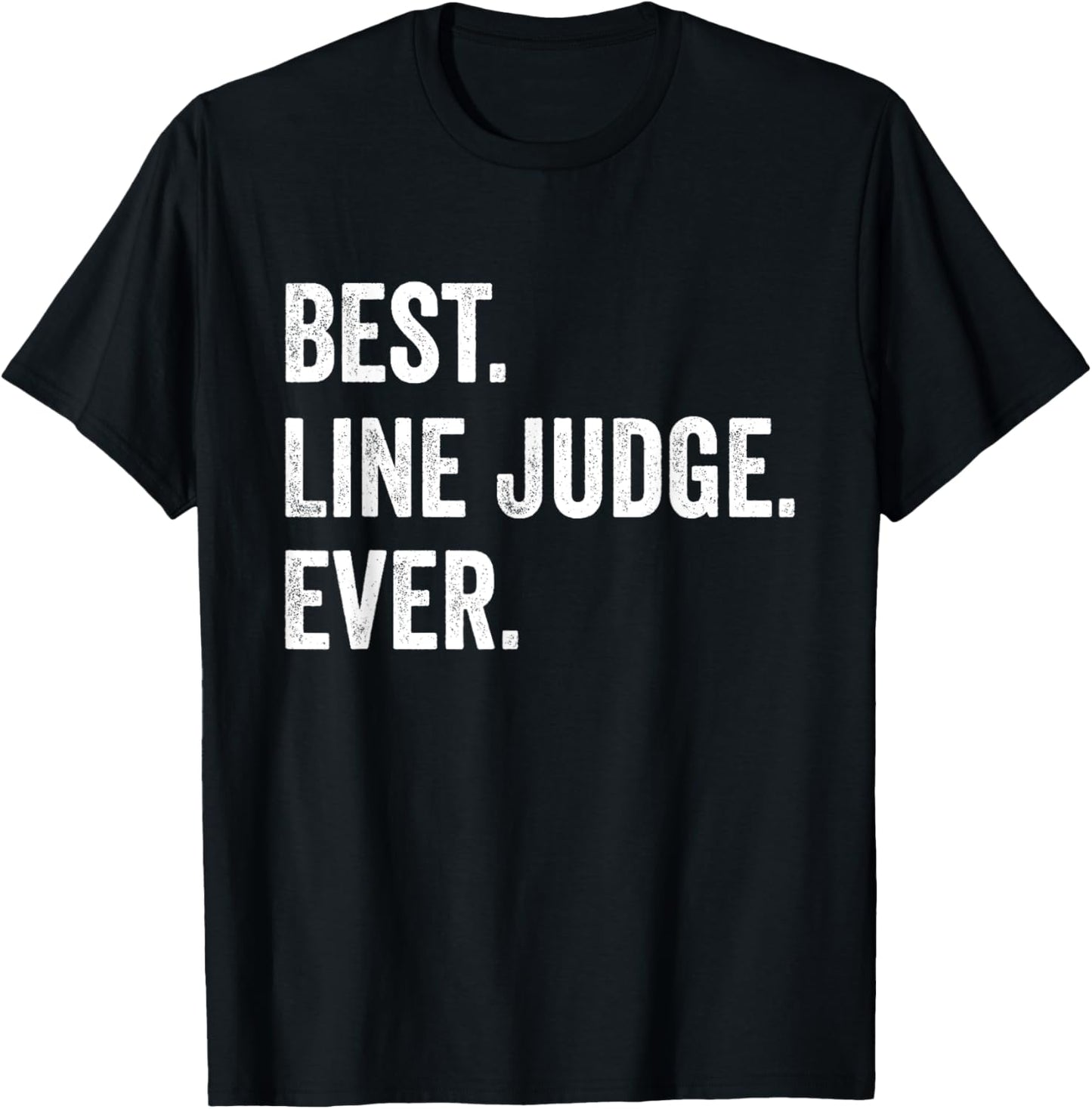 Best Line Judge Ever Funny Volleyball T-Shirt - T-Shirt | Black